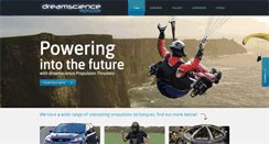 Desktop Screenshot of dreamscience-propulsion.co.uk